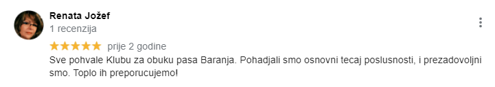 Iskustva škola za pse baranja