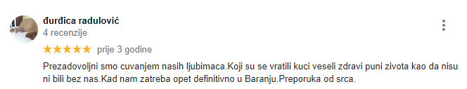 recenzija hotel za pse baranja